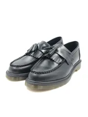 【中古】Dr.Martens ADRIAN タッセルローファー ブラック UK8 ドクターマーチン エイドリアン[24]
