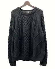 【完売・レアモデル】新品 ナイキ ケーブル ニット カーキ Lサイズ NIKE AS M NL CABLE KNIT TURTLENECK CARGO KHAKI 23HO-I