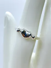 Tiffany＆Co/ティファニー　Bean Heart/ビーンズハート　Elsa Peretti/エルサ・ペレッティ　リング/指輪　925　12号　ジュエリー　ワンポイントアクセサリー　YY173