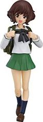 [중고] [매우 좋은] figma 걸즈 & 팬처 극장판 아키야마 유카사토 유니폼 ver. 논스케일 ABS&PVC제 도장이 끝난 가동 피규어