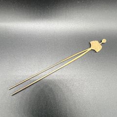 【特価】逸品 美品  金工 銀かんざし 彫金 平打ち 簪 かんざし 髪飾り 女性 婦人 レディース 和装小物 和装 着物 留袖 訪問着 振袖 浴衣③