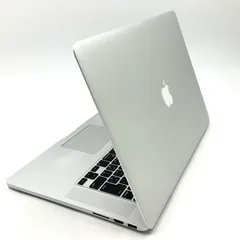 【全額返金保証】【最速発送】Apple MacBook Pro 15インチ 2015 i7 16GB SSD 256GB シルバー 100% 動作確認済