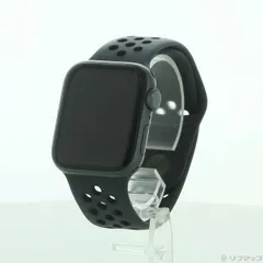 〔中古品〕 Apple Watch SE 第1世代 Nike GPS 40mm スペースグレイアルミニウムケース アンスラサイト／ブラックNikeスポーツバンド【377】