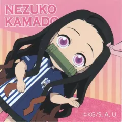 【中古】マグネット・磁石 [単品] 竈門禰豆子 オリジナルマグネットシート 「鬼滅の刃×ローソン カントリーマアム 抹茶」 同梱品