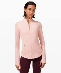 ルルレモン Define Jacket ピンク サイズ4 新品未使用、タグ付き LKNEW LULULEMON DEFINE JACKET ULTRA SOFT *RULU HEATHERED