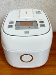 中古品　TOSHIBA　IHジャー炊飯器　RC-5E7X　2019年製　3合用