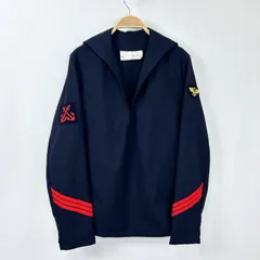 70年代 フランス軍  セーラーシャツ セーラージャケット ビンテージ 70's French NAVY sailor shirt／70年代 フランス海軍 セーラー