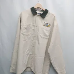 ◇ ⊂ BACK NUMBER バックナンバー 長袖 シャツ サイズXL ベージュ メンズ E  【1503050026895】