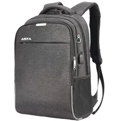 [AISFA] リュック メンズ リュックサック PCバック ビジネスリュック 大容量 ラップトップ バックパック USB充電ポート イヤホン穴付き アウトドア 旅行 男女兼用