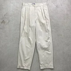 90年代 USA製 Polo by Ralph Lauren ポロバイラルフローレン 2タック チノパンツ メンズW31相当