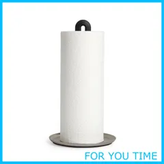 【特価商品】umbra キッチン ペーパーホルダー キッチン収納 キッチンペーパー ペーパースタンド 縦置き 省スペース φ175×H310mm アンブラ キーホール KEYHOLE 21005264047 ニッケル