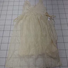 ◇ ⊂ SM2 サマンサ モスモス シンプル系 ノースリーブ ロング丈 ワンピース サイズF ベージュ系 レディース E  【1509100026099】