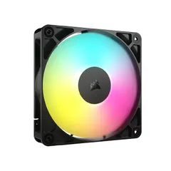 【送料込】CORSAIR RS120 ARGB PWM 120mm PCケースファン デイジーチェーン対応 シングルパック ブラック CO-9050180-WW