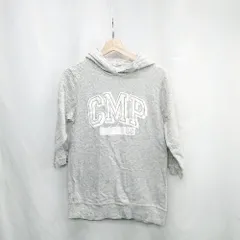 ◇ ⊂ Champion チャンピオン ロゴ キッズ 子供服 長袖 パーカー サイズ160 グレー 男の子 E  【1502060022842】