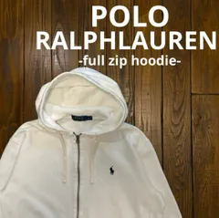 【POLO RALPHLAUREN ラルフローレン】フルジップパーカー Mサイズ