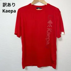 訳あり Kaepa ケイパ 赤 半袖 Tシャツ M