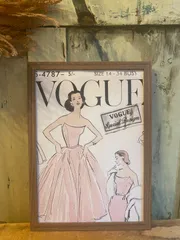 1959 広告＞ Vogue ヴォーグ ポスター ヴィンテージ アート