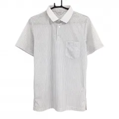 美品【ランバンスポール LANVIN】42サイズ2L 半袖 ポロシャツホワイト 2025年最新】(ランバン スポール) LANVIN SPORT 半袖ポロシャツ