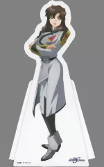 【中古】雑貨 マリュー・ラミアス POPスタンド 「機動戦士ガンダムSEED FREEDOM THE EXPERIENCE」 『キラ・ヤマト行きます!発進スロットル・ルーレット!』 A賞：フリーダム 横浜・博多限定