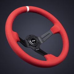 DND performance アルカンターラ ステアリング レッド  新品