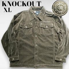 KNOCK OUT ベロア 長袖 シャツ ジャケット XXL ノックアウト - メルカリ