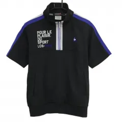 新作 ルコックゴルフ ジップ ブルゾン ネイビー 中綿 ゴルフウェア ルコックスポルティフ(le coq sportif) ゴルフウェア ブルゾン