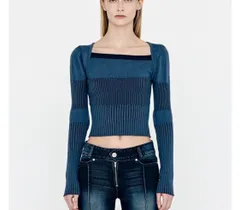 トップス【未使用品】YUSE  韓国 KNIT TOP  ユズ  ニット スリーブレス