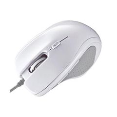 （まとめ） サンワサプライブルーテック USB有線 マウス ホワイト MA-117HW 1個 〔×3セット〕