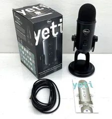 中古 Blue Yeti コンデンサーマイク BM400BT ブラック&ティール BlueMicrophones Blue Microphones Yeti ブラック BM400BK 高