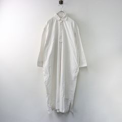 ebure リュクスリネンストライプワンピース ホワイト 38 - メルカリ
