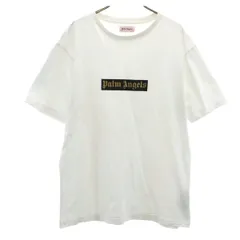 Palm Angels パームエンジェルス ポルトガル製 半袖 Tシャツ L ホワイト メンズ 古着