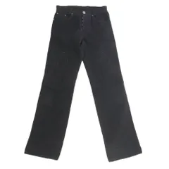 クロムハーツ　フレアニージーンズ CHROME HEARTS/クロムハーツ フレアニー ブラックデニムパンツ