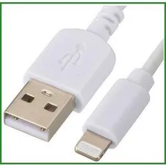 【新品・2営業日で発送】OHM オーム電機 電池式充電器(単3形×4本付属／ライトニングUSBケーブル1m) ホワイト MAV-LR03L-Wのサムネイル