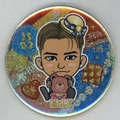 【中古】バッジ・ピンズ ELLY(三代目 J SOUL BROTHERS) 75mm缶バッジ Bear ver. 特別オンラインブース ～バレンタイン2022～ グッズ