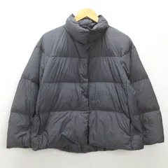 U■ユニクロ/UNIQLO パウダーソフトダウンジャケット/211-461276【S】灰/LADIES/w11【中古】■
