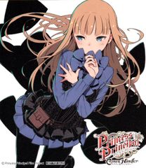 프린세스 프린시펄 Crown Handler 1장 방문자 특전 흑성홍백 신작 미니 색종이 프린세스 1주차