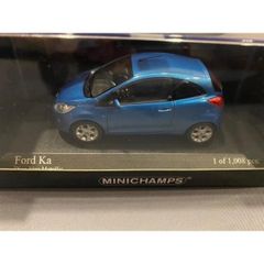 Ford Ka 2009 色：Blue Metallic メーカー：ミニチャンプス 新品未使用 1/43ミニカー