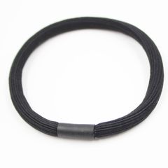 【2本パック】太めしっかりヘアゴム [ブラック 太さ 5mm] sgy-1879-2p
