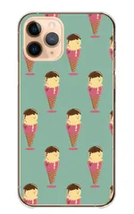 iPhone12 Pro Max ケース カバー アイフォン12 プロマックス スマホケース ハードケース アイス アイスクリーム スイーツ 甘い ポップ カラフル イラスト かわいい キャラクター カラー05