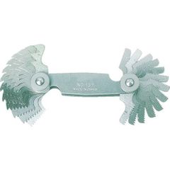 Size:0.25~2.5mm_Style:60° TRUSCO(トラスコ) ピッチゲージ測定範囲0.25~2.5mm60°28枚組 156