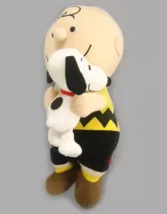 【中古】ぬいぐるみ スヌーピー＆チャーリー・ブラウン メガジャンボチャーリー・ブラウンとペアぬいぐるみ 「PEANUTS(SNOOPY)」