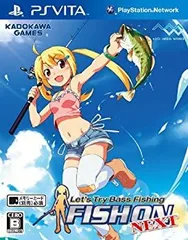 【中古-非常に良い】Let's Try Bass Fishing FISH ON NEXT - PSVita