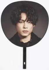 【中古】うちわ 松村北斗(SixTONES) ジャンボうちわ 「on eST」