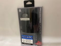 新品未開封 パワーサポート エアージャケット for iPhone12 mini ラバーコーティングブラック PPBY-72