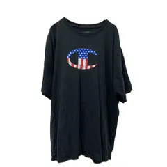 Champion 半袖 プリント Tシャツ 2XL 黒 チャンピオン ビッグサイズ 古着卸 アメリカ仕入 a707-5392のサムネイル