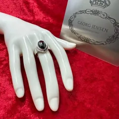 美品リング ♯240B サイズ9号 ジョージジェンセン/  美品リング ♯240B サイズ9号 ジョージジェンセン/GEORG JENSEN