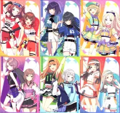 【中古】クリアポスター 全6種セット 描きおろし A3クリアポスター 「一番くじ 学園アイドルマスター Part2」 D賞