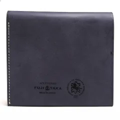 フジタカ／FUJITAKA 財布 ウォレット メンズ 男性 男性用 レザー 革 本革 グレー 灰色  660614 Quartz クォーツ 純札 二つ折り財布 カード段4 小銭入れなし 札入れ 二つ折り
