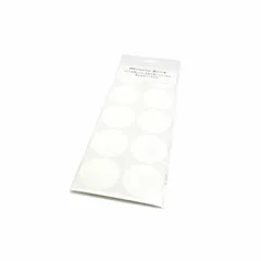 【新品・7営業日以内発送】カモ井 MTSEAS07 丸シールシート30 マットホワイト【沖縄離島販売不可】