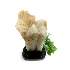 天然石 マダガスカル産 水晶クラスター 台座付 200720590 【公式通販】